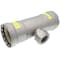 Viega MegaPressG tee P1 2 P2 2 FPT 1 carbon steel zinc-nickel coating 25466 - alternate 2