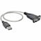 Tripp Lite 18IN USB TO NULL MODEM RS232 DB9 ADAPTER FTDI, COM RETENTION M/F U209-18N-NULL - alternate 9