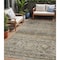Homeroots 5' X 8' Brown Tan And Black Floral Washable Indoor Outdoor Area Rug 606177 - alternate 1