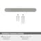 Amerock Rift 3-3/4 in 96 mm Center-to-Center Satin Nickel Cabinet Pull BP36899G10 - alternate 4