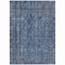 Homeroots 3' X 5' Blue And Black Damask Washable Indoor Outdoor Area Rug 605085 - alternate 9
