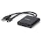 Startech.Com MST Hub - Mini DisplayPort to 2x DisplayPort - Multi Stream Transport Hub - mDP 1.2 to DP MSTMDP122DP - alternate 1