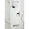 Kingston Brass Single-Handle Pressure Balanced Tub and Shower Faucet, Polished Chrome KB6341DL - alternate 5