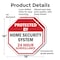 Signmission Protected By Home Security System 2, 18 inch X 18 inch, Plastic Sign, 2PK OC-P-2PACK-18-3 - alternate 7