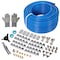 Wrightmaster 1/2in. x 200ft Air Compressor Piping, High Quality PEX-AL-PEX Tubing, Air Hose Kit Air Compressor Ac ZR-220510 - alternate 1