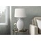 Monarch Specialties Lighting, 30"h, Table Lamp, White Ceramic, Ivory / Cream Shade, Transitional I 9943 - alternate 2