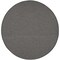 Homeroots 8' Charcoal Round Power Loom Area Rug 522501 - alternate 8