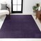 Jonathan Y Haze Solid Low-Pile Purple 4 ft. x 6 ft. Area Rug SEU100N-4 - alternate 1