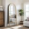 Homeroots 71" Natural Arch Wood Framed Standing Mirror 565052 - alternate 5