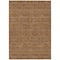 Homeroots 10' X 14' Copper Beige And Taupe Floral Washable Indoor Outdoor Area Rug 582271 - alternate 9
