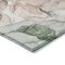 Homeroots 5' X 8' Gray and Gold Abstract Washable Non Skid Indoor Outdoor Area Rug 559163 - alternate 4