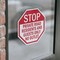 Signmission Stop Private Road Residents and Gue, 6 inch X 6 inch, Vinyl Decal, 2PK OC-D-2PACK-6-83 - alternate 4