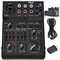 Pyle Pyle 3-Channel Bluetooth Audio Mixer - DJ Sound Controller, USB Soundcard for PC Recording, XLR Inputs PAD30MXUBT - alternate 1