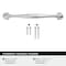 Amerock Fairfield 5-1/16 inch (128mm) Center-to-Center Polished Chrome Cabinet Pull, 10PK 10VMP3722126 - alternate 4