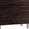 Homeroots 32" Dark Brown Wood Freestanding Bathroom Vanity With White Sink And Three Drawers 624147 - alternate 5