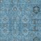 Homeroots 5' X 8' Sky Blue And Gray Oriental Washable Indoor Outdoor Area Rug 582063 - alternate 9
