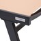 Leisuremod Marlin Patio Chaise Lounge Chair with Armrests in Black Aluminum Frame, Light Brown MLABL-77LBR - alternate 10