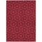 Homeroots 5' X 8' Red Black And Ivory Geometric Washable Indoor Outdoor Area Rug 596759 - alternate 9