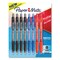Paper Mate Profile Ballpoint Pen, Retractable, Medium 1 mm, Assorted Ink and Barrel Colors, PK8, 8PK 2097014 - alternate 1