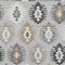 Homeroots 10' X 14' Silver Beige And Charcoal Southwestern Washable Indoor Outdoor Area Rug 615175 - alternate 9