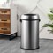 Happimess Chuck Kitchen/Office 17.2-Gallon Open-Top Trash Can, Platinum Silver HPM1015A - alternate 8