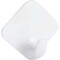 Idesign Hook 1-9/16in L White Plastic Small stick on! Diamond White 16001 - alternate 4