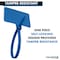 Kable Kontrol Identification & Tamper Proof Cable Zip Ties, 9 in L, Blue, Nylon Co-polymer, 80 lbs Strength CTWO-9-100-BL - alternate 5
