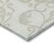 Homeroots 8' X 10' Ivory And Beige Damask Washable Indoor Outdoor Area Rug 614440 - alternate 9