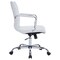 Leisuremod Harris Faux Leather Office Chair, White HO19WL - alternate 7