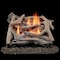 Bluegrass Living Vent Free Dual Fuel Gas Log Set, 18 in Drift Wood, 30,000 BTU, Remote Control B18DR-UL2 - alternate 1