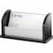 Kantek Black Acrylic and Aluminum Business Card Holder BA-330 - alternate 1