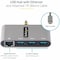 Startech.Com 3-Port USB-C Hub with Ethernet - 3x USB-A, Gigabit Ethernet - USB 3.0 5Gbps - Bus-Powered - USB HB30C3A1GEA2 - alternate 7