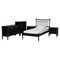 Baxton Studio Callison Bedroom Set with Chest, Black, Twin 271-14730-14742-14740-14736-14736-ZORO - alternate 1
