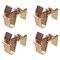 Mytee Products 5-3/8 in x 2-3/4 in x 8-13/16 in Landscape E-Track Tool Holder for X Track Systems, 4PK ETK-LTHx4 - alternate 1