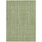 Homeroots 3' X 5' Green Ivory And Gray Striped Washable Indoor Outdoor Area Rug 597379 - alternate 9