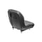 Uni Pro 128 Bucket Seat, With Slide Rails, Black Vinyl 8643 - alternate 10