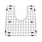 Blanco Stainless Steel Sink Grid (Performa Single Bowl Bar Sink) 222466 - alternate 1