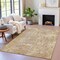 Homeroots 9' X 12' Taupe And Beige Abstract Washable Indoor Outdoor Area Rug 630553 - alternate 5