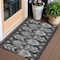 Homeroots 3' X 5' Black Charcoal And Silver Southwestern Washable Indoor Outdoor Area Rug 587800 - alternate 1