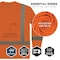 Ergodyne M Orange Class 3 Essential Hi-Vis Long Sleeve Shirt 8368 - alternate 5