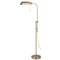 Homeroots 57" Brass Adjustable Traditional Shaped Floor Lamp With Bronze Square Shade 526222 - alternate 6