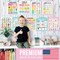Hadley Designs Colorful Sound Wall Phonics and Vowels English Posters, 9-Piece Set X004ACFGFJ - alternate 6