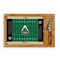 Picnic Time Family Of Brands NCAA Purdue Boilermakers Football Field Icon Glass Top Cutting Board & Knife Set 910-00-505-514-0 - alternate 1