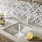 Blanco Bar Sink, 1 bowl, Stainless Steel, 18.00 in W x 16.00 in L x 9.08 in H 442767 - alternate 5