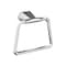 Amerock St. Vincent Chrome Contemporary 5-9/16 in 141 mm Length Towel Ring BH3604226 - alternate 1