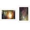 Homeroots Set Of Two Path of Happiness 1 White Framed Print Wall Art, 2PK 406160 - alternate 1
