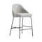 Manhattan Comfort Gracie Counter Stool  in Stone and Black CS019-BST - alternate 6