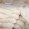 Lavish Home Faux Fur Throw Blanket 60x70 Blanket Soft Throw with Plush Faux Fur Front & Warm Mink Back 66-THROW057-I - alternate 9