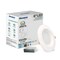 Bulbrite LED 6" Round Recessed Downlight Fixture, Metal Jbox, 75W Equivalent, 5 CCT, 27/30/35/40/50K 773302 - alternate 11