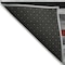 Homeroots 5' X 8' Gray Black And Red Striped Washable Indoor Outdoor Area Rug 613273 - alternate 9